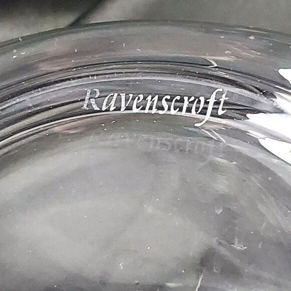 Peterson Ravenscroft Crystal Wine Decanter With Peterson Monogram Logo - Picture 6 of 13